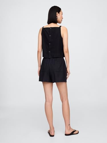 GAP Women's 4" Linen Easy Pull-on Short4