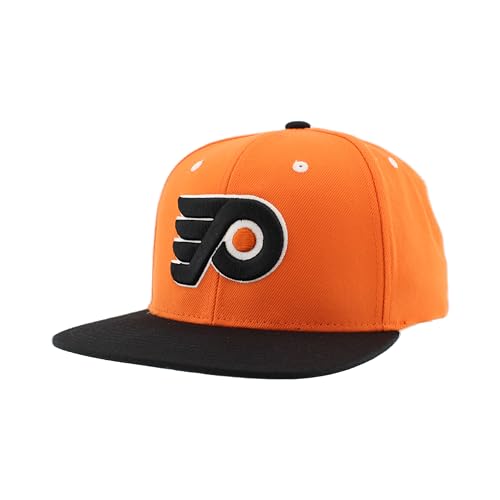 Image of ZHATS NHL Unisex-Adult NHL Officially Licensed Adjustable Snapback Hat Flat Bill Z11 Icon Two Color