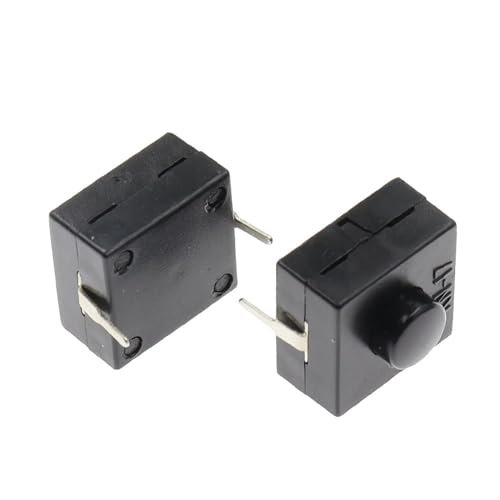 Bouton de commutation CB-1212-112D pour lampe interrupteur robuste 1A 30V - 4