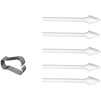5 Nib Replacement S Pen Tips for Samsung Galaxy Tab S11/Tab S11 Ultra Touch Stylus S Pen Nib Refill, Fine Point, Replacement Tip with Removal Tweezers
