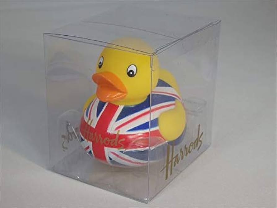 ラバーダック　ユニオンジャック　アヒル　ひよこ イギリス YARTO バスダック アヒルちゃん ラバーダック ユニオン