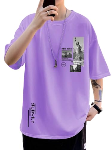 Image of JVX Men Oversized Tshirt || T Shirt for Men || Men T Shirt Printed (MOT-101)
