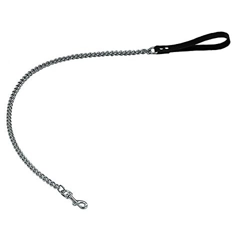 Nobby Kettenleine "Professional" schwarzbraun L: 110 cm; B: 20 mm