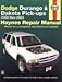 Download Haynes Dodge Durango and Dakota Pick-Ups(2000-2003)Repair Manual (Haynes Repair Manual) Doc