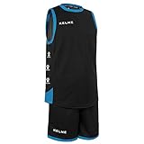 Tipo de cierre: KELME Equipación De Baloncesto Vitoria Negro Y Azul Talla XL