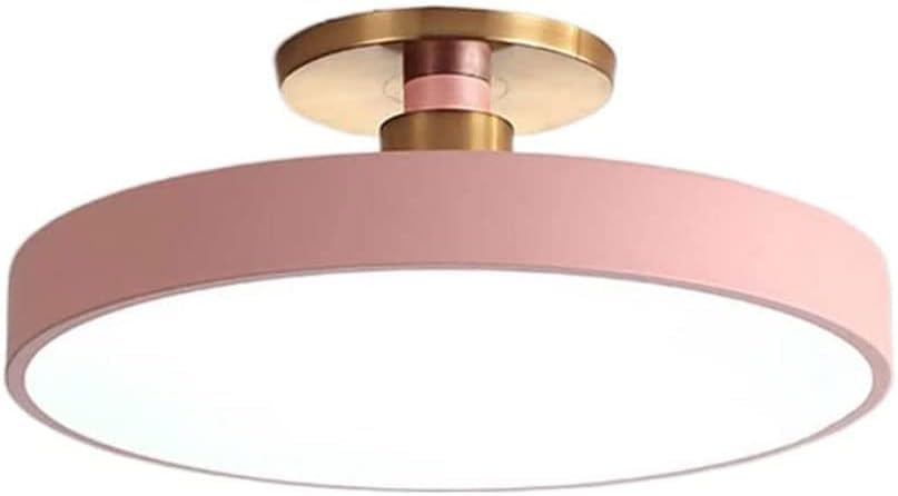 Plafonnier en fer forgé et lampe LED blanche pour éliminer la fatigue visuelle le soir