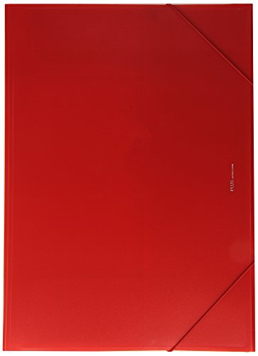 Plus Office B186-RD - Pochette à rabat A3 Rouge Cover