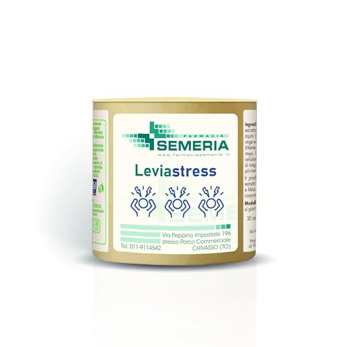 LeviaStres 30 cps integratore a base di Passiflora Tiglio Melissa e Luppolo per combattere lo stress e aiutare il sonno