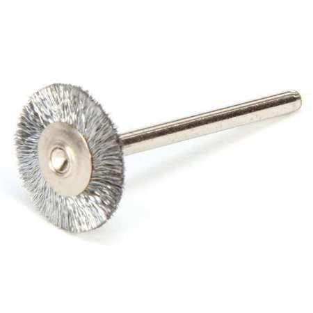 Wire Wheel Wire Brush, Stem, 3/4