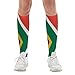 Meaudiwes Soft Travel Knee High Stockings, Fashion Dress Decor Socks, Sport Baseball Compression Socks South Africa Flag