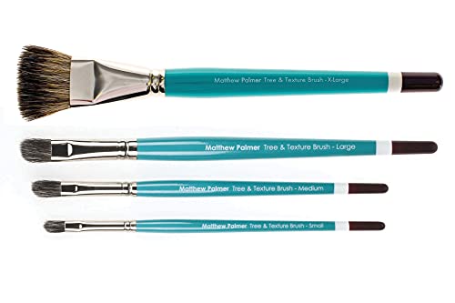 Matthew Palmer Tree & Texture XL Set - Brush Set of 4