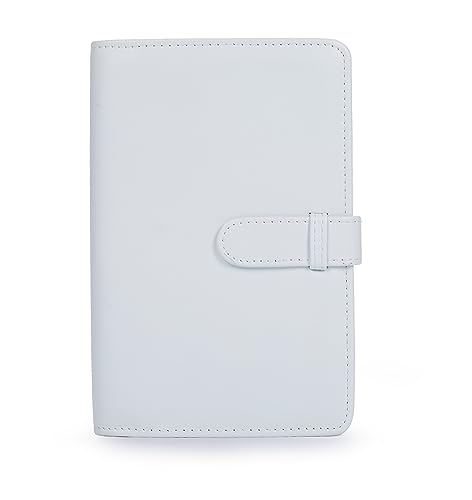 Álbum de fotos mini Phetium con 108 bolsillos para películas Fujifilm Instax Mini, Polaroid Snap y tarjetas Kpop, tamaño 2x3 pulgadas, color blanco arcilla miniatura 1