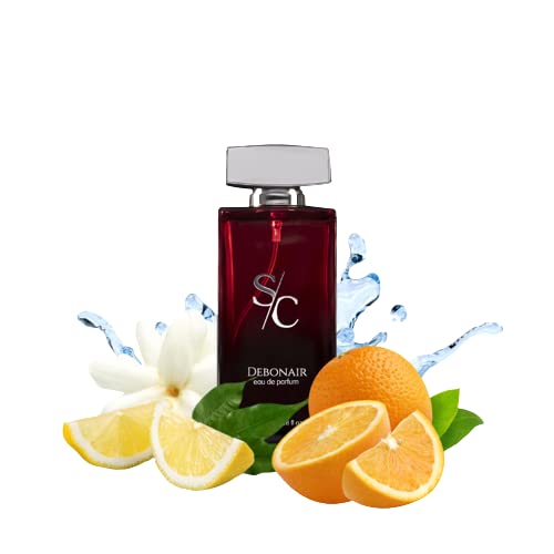 The scent connection Debonair EAU DE PARFUM - FOR MEN 100 ml, Refreshing blast of fragrance, Stunning citrus-aromatic perfume.