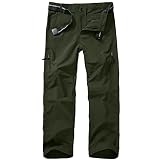 Pantalon cargo pour enfants, pantalon d'uniforme scout pour garçons à séchage rapide #9030-Vert militaire-XS