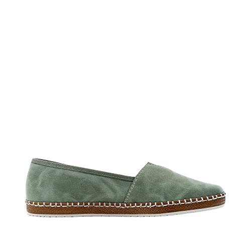 Rieker Damen M2270 Slipper, Grün,40 EU