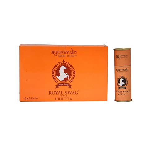 Royal Swag Herbal Cigarette FRUTTA 100% No Nicotine & No Tobacco 10/Pack