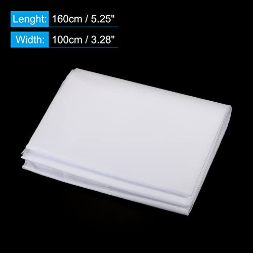 PATIKIL 5x3ft Non-Woven Fabric Backdrop, White Screen Photo Background for Photography Studio - Image 2