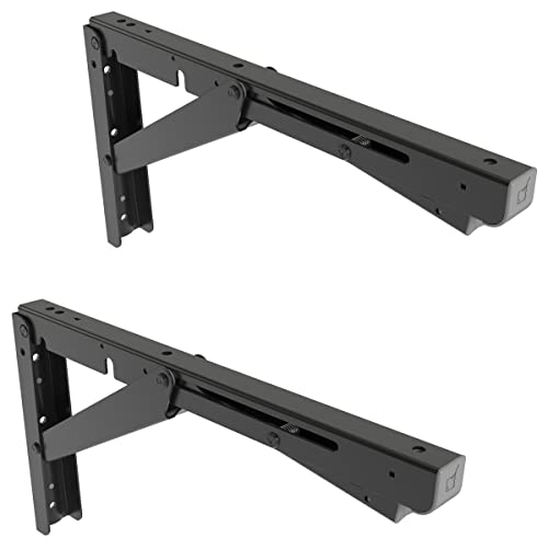 Supports pliants EB-303 Roca Sugatsune inox 150 kg pour table rabattable