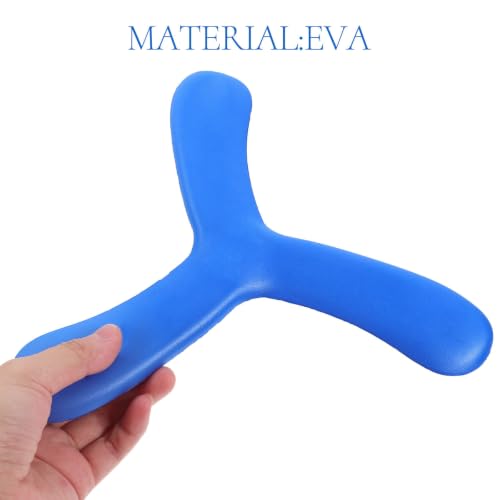 POPETPOP Blue Eva Soft Boomerang para Deportes y Recreación al Aire Libre para Adolescentes miniatura 4