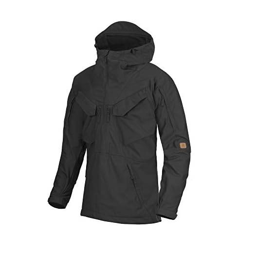 Helikon-Tex Bushcraft Pilgrim Anorak Outdoor Jacke -DuraCanvas- Schwarz