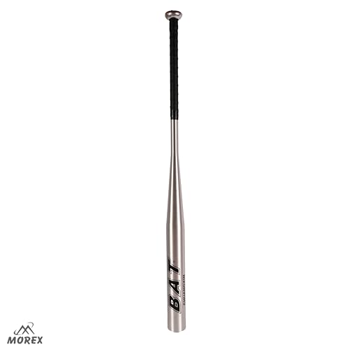 Image of Morex Baseball Bat | 34 Inch | Heavy Duty Aluminium Baseball Bat for Self Defence and Baseball Game | Anti-Slip Grip, Best for Training and Matches(Light Weight - 500g)