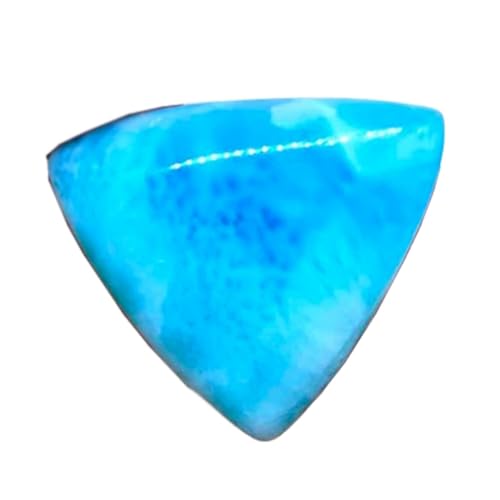Larimar Triangle 20x20mm cabochon naturel pour création de bijoux DIY