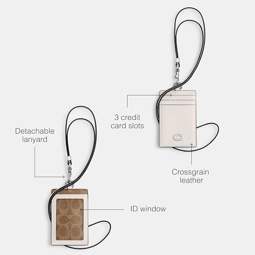 Coach Lanyard Id, Chalk3