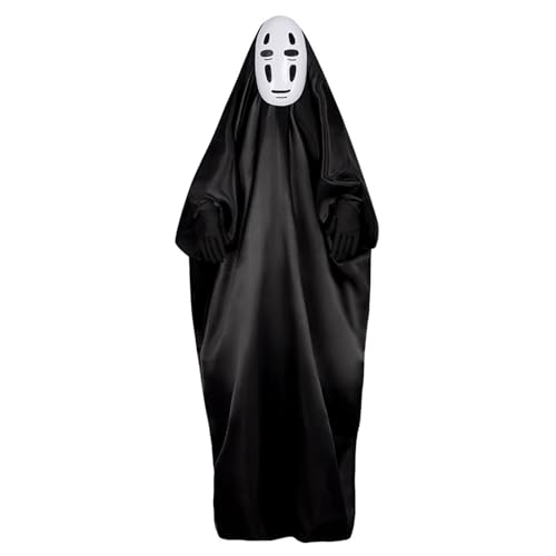 lovtuwr Disfraz De Cosplay Para Halloween Carnaval Juego De Simulación Disfraces Uniforme Ensemble Complet Déguisement De Fête Disfraz De Halloween Para Niños Y Adultos(Size:L,Color:NEGRO)