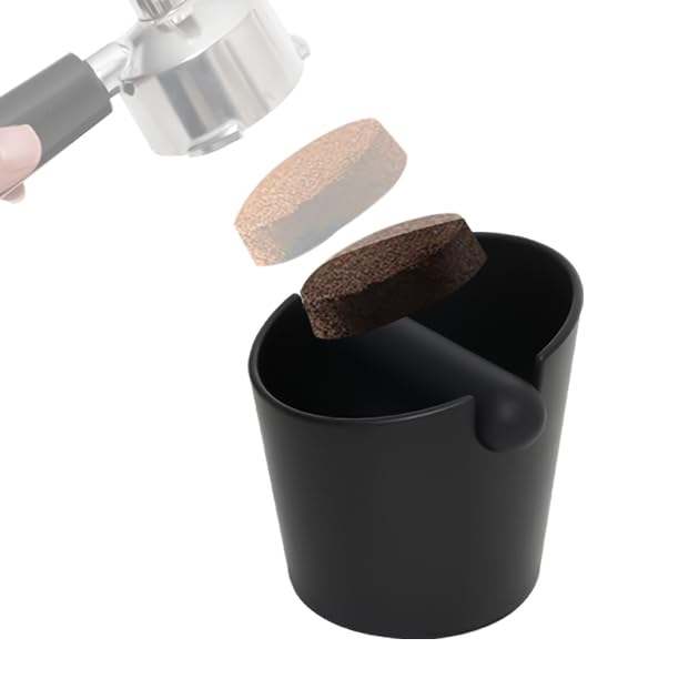 CHULUX Knock Box for Espresso – 5 Inch Silicone Coffee Grounds Co...