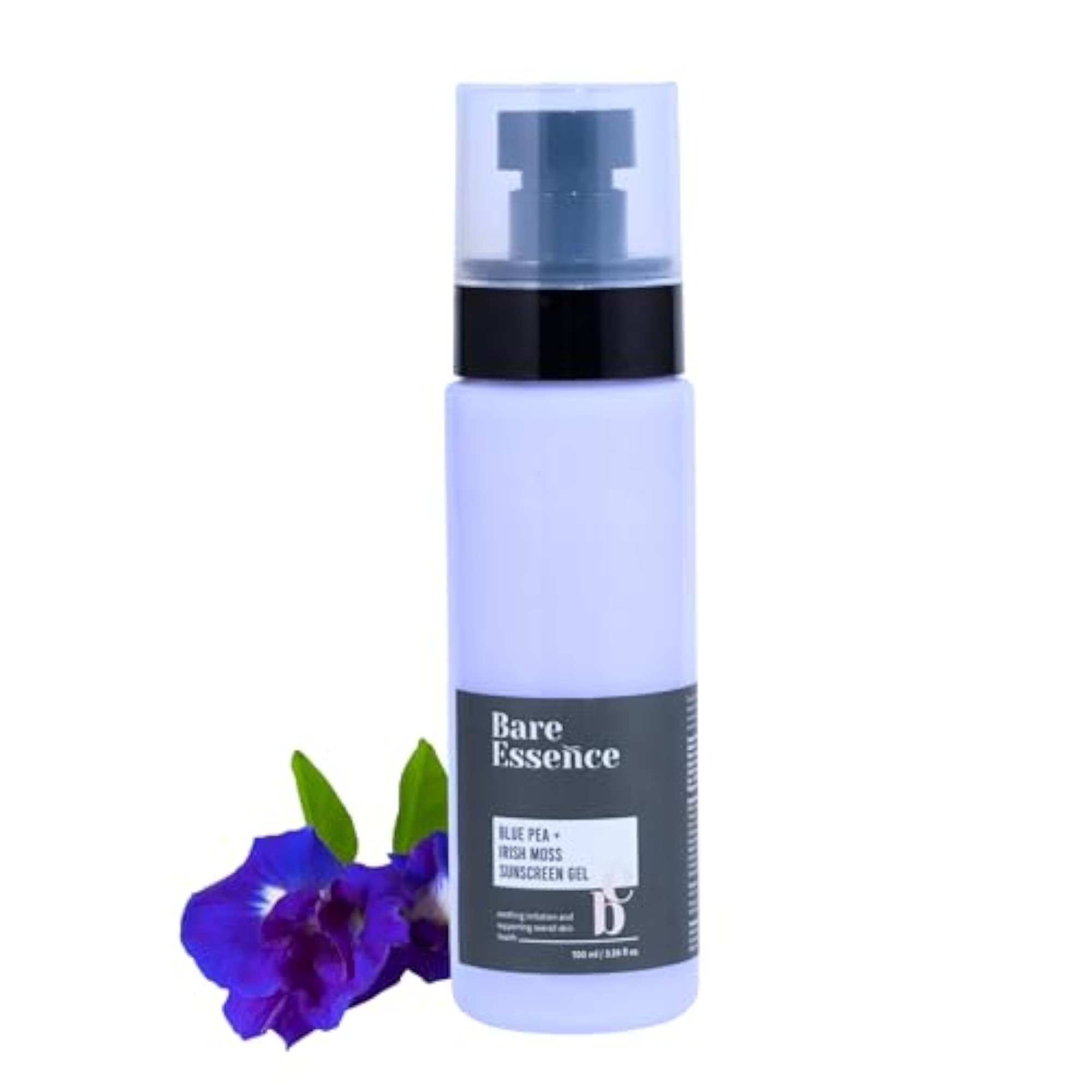 Soothing Blue Pea Sunscreen Gel, Broad Spectrum UV Protection