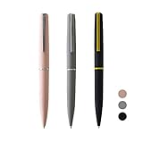 Ballpoint Pens With Fine Point Retractable Metal Foray Rubberized Soft Touch Ballpoint Pen for...