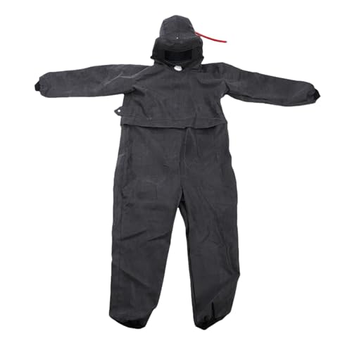 Combinaison de sablage en caoutchouc AUNMAS avec casque de sécurité