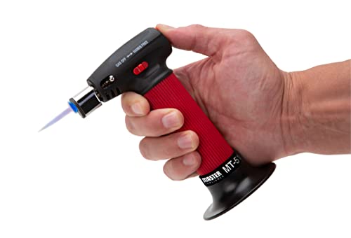 Master Appliance Mt-51 Professional Butane Torch Lighter, Hand Held Torch Lighter, Adjustable Flame Mini Blow Torch, Refillable With Butane Fuel For Soldering, Electrical Connectors, Kitchen, Cooking #TOP5