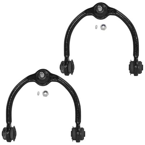 Image of Detroit Axle - Rack and Pinion Kit for 2005-2010 Grand Cherokee 2006-2010 Commander Power Steering Rack and Pinion Front Upper Control Arms Ball Joints Sway Bars Outer Tie Rods Replacement