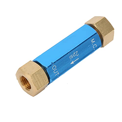 2Lb Residual Valve Brake Proportioning Valve 260‑3278 Aluminum Alloy For Disc 3/8‑24In For Residual Press Valve Inline Tube Residual Valve Disc Disc Brake Set 2 Psi Residual Valve Kit Disc Drum Brake #TOP7