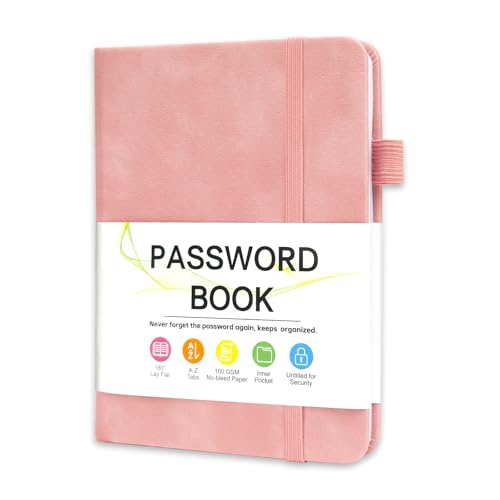 Password Keeper Book with Alphabetical Tabs，4.3