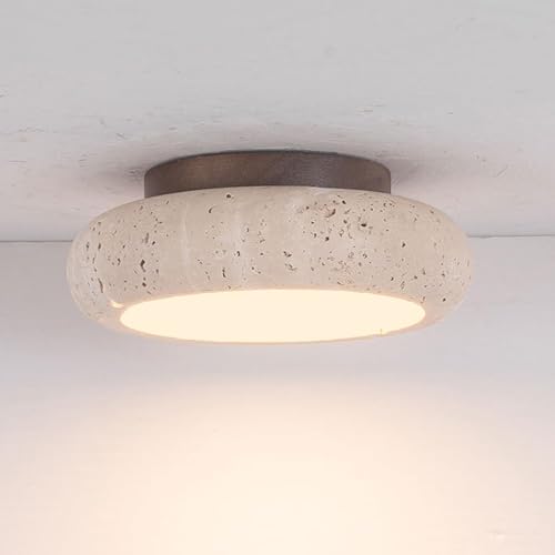ZDAAPLJ Vintage Kitchen Flush Mount Ceiling Light Rustic Hallway LED