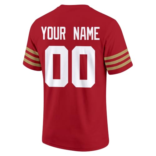 Image of T-Shirt Custom Name and Number Personalized Gifts | Crewneck Short Sleeves T-Shirt for Men S-4XL