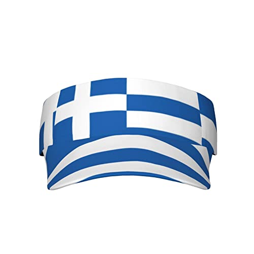 Image of Cute Funny Flag Hat Women Men Adjustable Flag Sport Sun Visor Hat Summer Fashion Sun Cap Beach Flag Hat