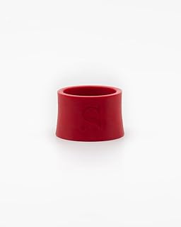 Syos Alto Saxophone Ligature Carmine Red, Great Fit for Syos Mouthpieces and Compatible with Alto Sax Rubber Mouthpieces