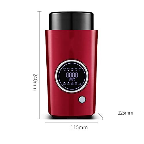 Starfisher Kaffeemühle elektrisch,Gewürzmühle elektrisch,Getreidemühlen,Mühle für Gewürze und Samen,rot – Bild 8