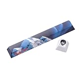 Officially Bob Ross Keycaps -Panoramic Scenic Spacebars& Escape Key with Dye-Sublimated Art, 1.5mm Thick PBT, Cherry Profile- 6.25u and R1 1u MX Compatible