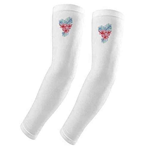 Housse de protection UV motif feuilles rouges pour votre jardin