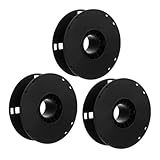 Uonlytech Kabeltrommel 3 Stück Kunststoff Aufroller mit Großem Stauraum Leicht Transportierbare Verlängerungskabelrolle für Garten und Werkstatt