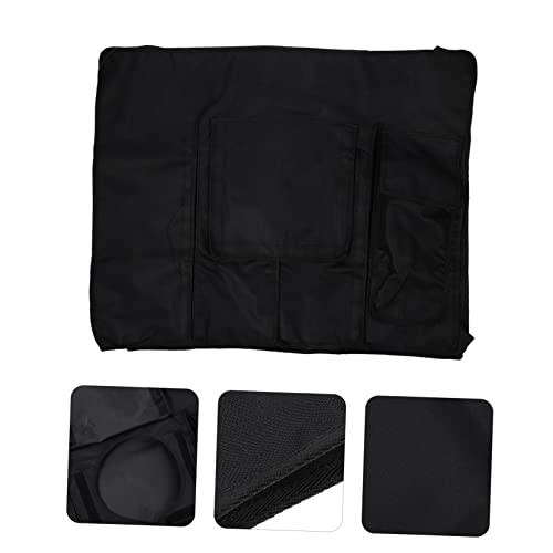 Housse TV extérieure étanche Oxford avec rangement télécommande - 5