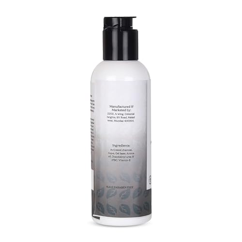 Image of Charcoal Face Wash for Brightening Skin Care | Gentle Cleanser for Dull, Uneven Skin Tone | Helps Remove Dirt, Improve Texture & Fresh Glow | Cleanser for Smooth Feel, Radiant Look
