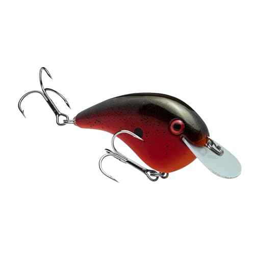 Strike King Chick Magnet Jr Fishing Lure, Flatside Crankbait, Tomato Soup