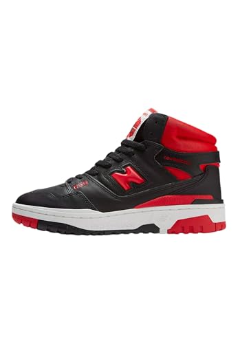 New Balance Mens 650 Lace Up Basketball Sneakers Black/Red/White