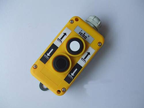 COP Automobile tail plate lifting Push Button Switch,for Hoist Crane Control Pendant Controller - (Color: 2B switch box)