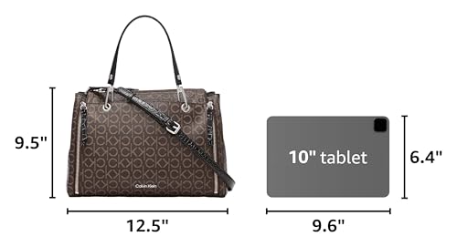 Image of Calvin Klein Bubble Lamb Novelty Organization Satchel